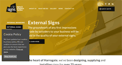 Desktop Screenshot of designsharrogate.co.uk